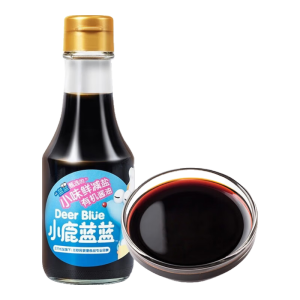 小鹿蓝蓝有机认证儿童酱油150ml减盐无添加拌饭料调味调料酿造工艺3岁+