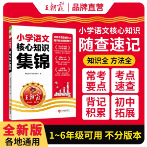 2025新版王朝霞小学核心知识集锦 语文 小学基础知识大盘点重点难点知识归纳梳理考点大全小升初考试总复习小升初衔接工具辅导书