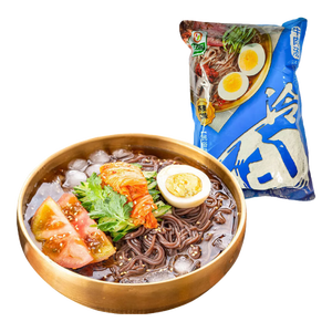 升元荞麦冷面朝鲜冷面低脂Q弹爽滑565g含酱料包速食主食东北冷面