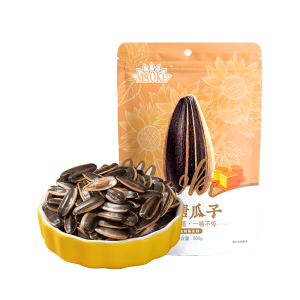洽洽毛嗑焦糖瓜子500g*1袋 大包装炒货葵花籽团购休闲零食小吃黑五
