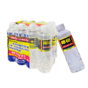 椰园矿泉水355ml*24瓶电解质水火箭国宝长寿泉牌天 椰树矿泉水360x24瓶