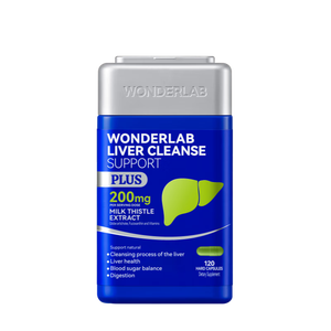 WONDERLAB奶蓟草净肝胶囊PLUS120粒*1瓶水飞蓟护肝片排毒熬夜应酬自营