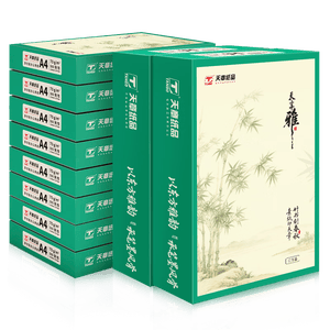 天章 （TANGO）A4打印纸70g500张/包 10包/箱 天章雅【实用品质】白纸草稿纸资料打印复印纸整箱5000张
