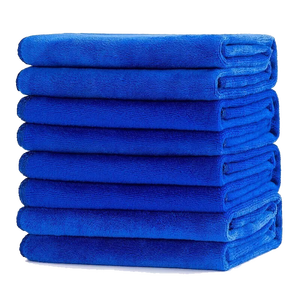 雅高抹布涤棉百洁布30*40CM5条装加厚加大商用物业洗车抹布 吸水家务