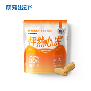 萌宠出动生骨肉冻干乳鸽肉配方主食冻干鲜肉鸡肉可代猫粮280g 怦然心动生骨肉冻干280g 280g /包 全阶段(离乳期后）