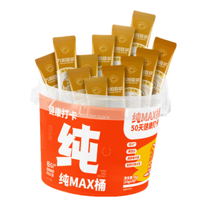 九阳豆浆纯豆浆max桶装50条*20g礼盒无糖添加豆浆粉早餐礼盒植物蛋白豆浆