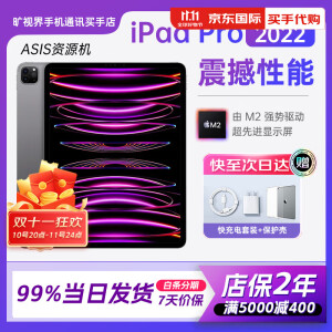 苹果Apple ipad pro2022版 11英寸平板电脑 海外版资源机 ipadpro 深空灰色【99%当日发货】 128GB WIFI版【店保2年】