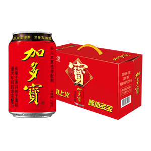 加多宝凉茶植物饮料310ml*12罐