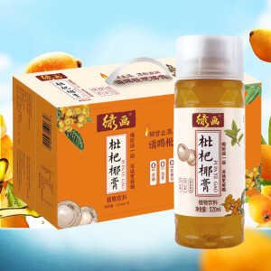 绿画枇杷椰膏枇杷爽植物饮料清凉 320ml/支 整箱饮品夏季回甘止渴 绿画枇杷椰膏  320ml*8支装