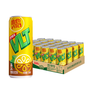 维他奶维他柠檬味茶饮料310ml*24罐 罐装柠檬茶 分享装