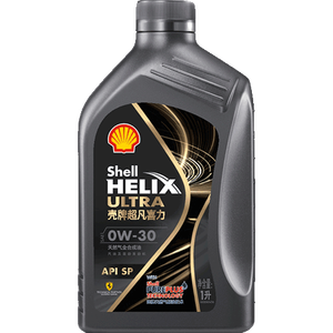 壳牌（Shell）全合成机油0w-30(0w30)SP级 1L超凡喜力都市光影汽车保养京东自营