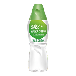 屈臣氏（Watsons）蒸馏水纯净水小瓶会议用水280mL*35瓶 整箱装