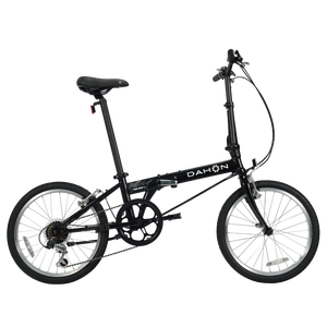 大行（DAHON）经典D6折叠自行车20英寸6速成人休闲单车 KBC061 消光黑