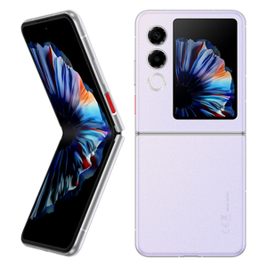 努比亚（nubia）国民小折叠 Flip 2【国家补贴】12GB+256GB 冰晶紫 5000万后置主摄 全视角悬停摄影 5G轻薄AI手机