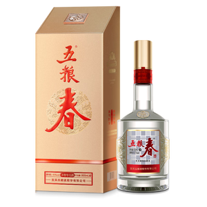 五粮液股份五粮春第二代45度浓香型白酒500ml*2双瓶中秋礼品