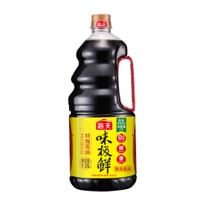海天 生抽酱油【特级酱油 味极鲜系列】1.9L 原粒黄豆 炒菜凉拌调味品