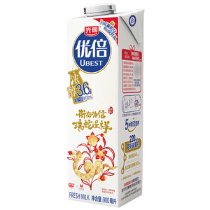 光明优倍 浓醇  900ml*1 全脂鲜奶 鲜奶定期购