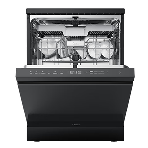 美的（Midea）【GX1000Max-D】独立式安装洗碗机升级17套+2大容量 变频五臂飓风洗 105℃热风烘干 四星消毒
