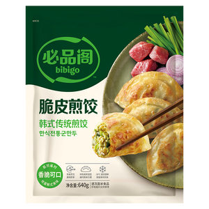 必品阁（bibigo）脆皮煎饺 韩式传统640g 约25只 锅贴 空气炸锅食材 特色生鲜早餐