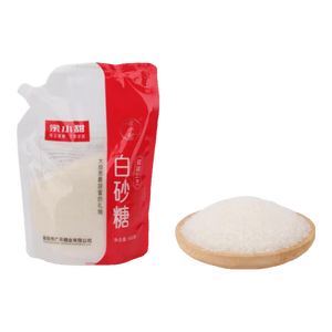【螺旋盖装】余小甜 家用双碳白砂糖 食品调料 400g 400克