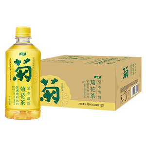 怡宝原味菊花植物饮料450ml*15整箱装