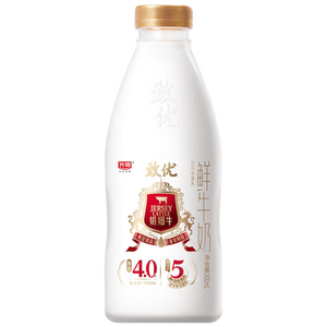 光明 致优 4.0娟姗牛鲜牛奶 800ml*1瓶  家庭装鲜奶 低温奶 定期购