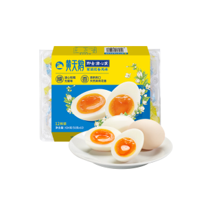 黄天鹅【新品上市】茉莉花香风味即食溏心蛋12枚7分熟鸡蛋轻食健康624g 