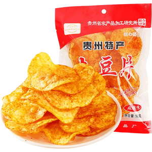 滇品客农科院云贵特产5味土豆片50g5袋休闲薯片条零食成人解馋洋芋片