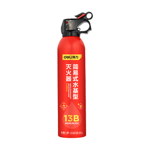 得力车载灭火器水基13B 火灾应急家用3C认证620ml 适配特斯拉ModelY