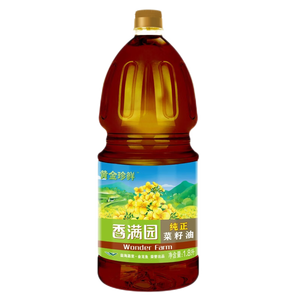香满园食用油 【保真菜籽油】纯正菜籽油1.8L 家用商用 金龙鱼荣誉出品