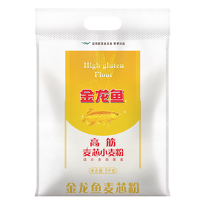 金龙鱼 面粉 高筋粉 高筋麦芯小麦粉 10斤 家用包子饺子馒头饼手擀面