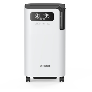 欧姆龙（OMRON）5L升制氧机家用老人医用级吸氧机超轻音雾化Y-5103W