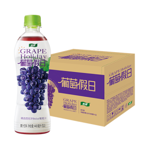 怡宝葡萄假日果汁饮料440ml*15 整箱装