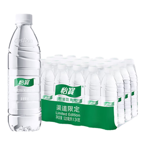 怡宝包装饮用水520ml*24瓶整箱装日常饮用 出行必备用水户外活动 520mL*24瓶