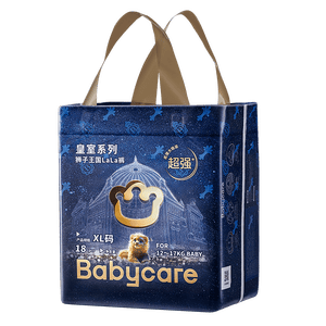 babycare皇冠LaLa裤皇室狮子王国拉拉裤mini装 XL18片(12-17kg)便携