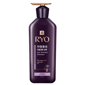 吕（Ryo）紫吕控油蓬松洗发水强韧防断发洗发膏 618ml*2
