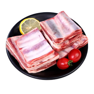 鲜飨内蒙羊排净重4斤 生鲜羊肉羊肋排空气炸锅烤箱烧烤火锅 源头直发