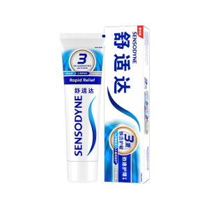 舒适达劲速护理牙膏 60s快速抗敏 清洁牙齿缓解敏感抗敏防蛀 70g