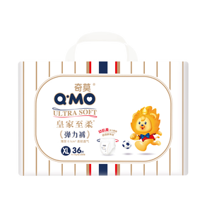 奇莫Q-MO皇家至柔拉拉裤XXXL36片(18kg以上)加大码弹力裤超薄透气