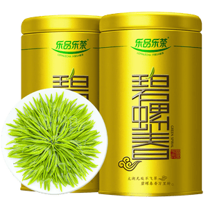 乐品乐茶明前特级碧螺春绿茶2026新茶嫩芽茶叶礼盒装250g自饮伴手礼送长辈