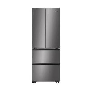 海尔（Haier）412升594mm专业超薄零嵌法式四门小户型家用电冰箱一级能效BCD-412WGHFDB5GYU1