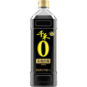 千禾0添加酱油生抽 匠心酿造调味品春曲原酿1L  【原料酿造 0添加】春曲原酿1L*1瓶