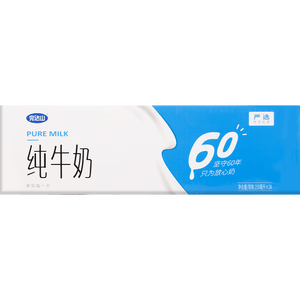 完达山纯牛奶 250ml*24盒 礼盒装 黄金奶源带早餐奶 咖啡搭档（4月产）