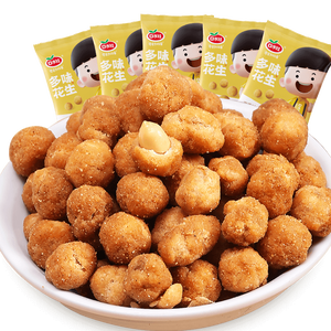 口水娃多味花生五香味290g坚果炒货花生米休闲零食酒友圈小吃