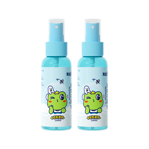 青蛙王子儿童驱蚊花露水 夏季户外便携驱蚊液防蚊液100ml*2支
