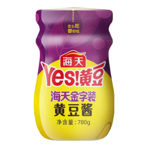 海天豆瓣酱金字装黄豆酱780g非转基因黄豆东北大酱蘸料炒菜下饭调味品 金字装黄豆酱780g*1