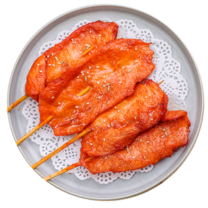 大用 奥尔良里脊肉片3斤(500g*3) 手抓饼炸串早餐食材 清真 批发装