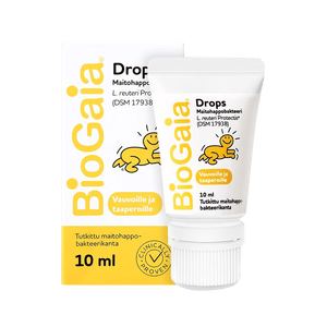 拜奥（BioGaia）婴幼儿益生菌滴剂10ml罗伊氏乳杆菌0-3岁可用调理肠胃