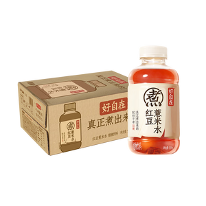 元气森林【好自在】 元气自在水 红豆薏米水  500mL*15瓶装整箱 植物饮料