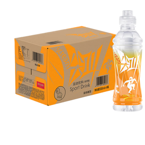 农夫山泉尖叫电解质功能运动饮料 乳钙型柑橘味550ml*15瓶箱装